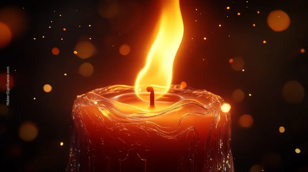 Spiritual Meanings Behind a High-Burning Candle Flame