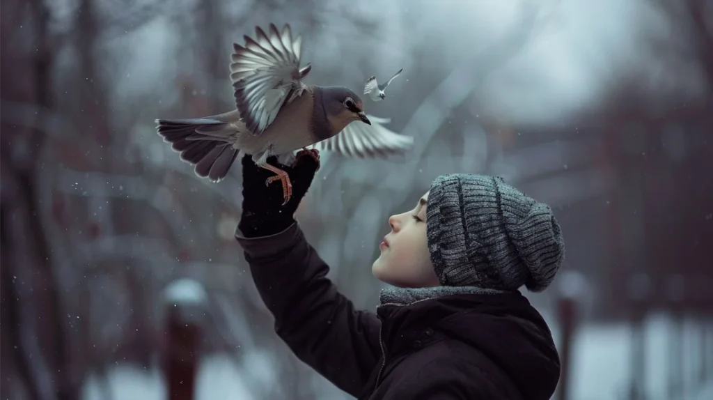 The Significance of a Bird Landing on Your Head