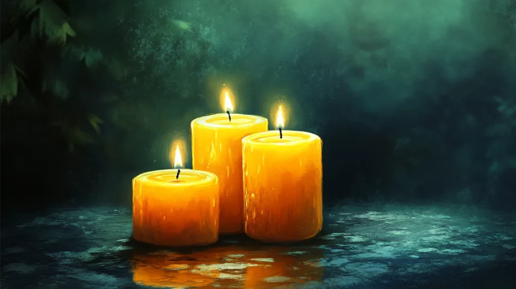 Symbolism of Yellow Candles