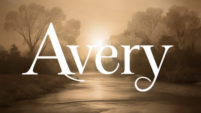 The Spiritual Meaning of the Name Avery