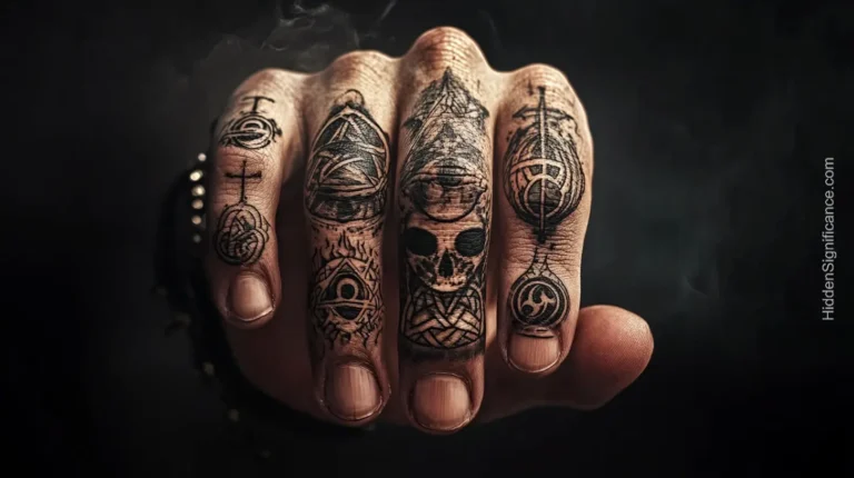 Spiritual Deep Meaning Finger Tattoo Symbols and Meanings: A Comprehensive Guide