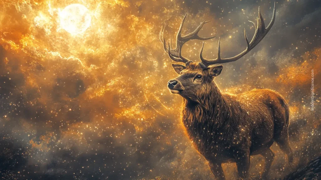 Stag as a Symbol of Strength and Power