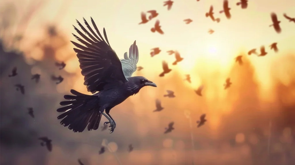 Common Types of Black Birds in Dreams