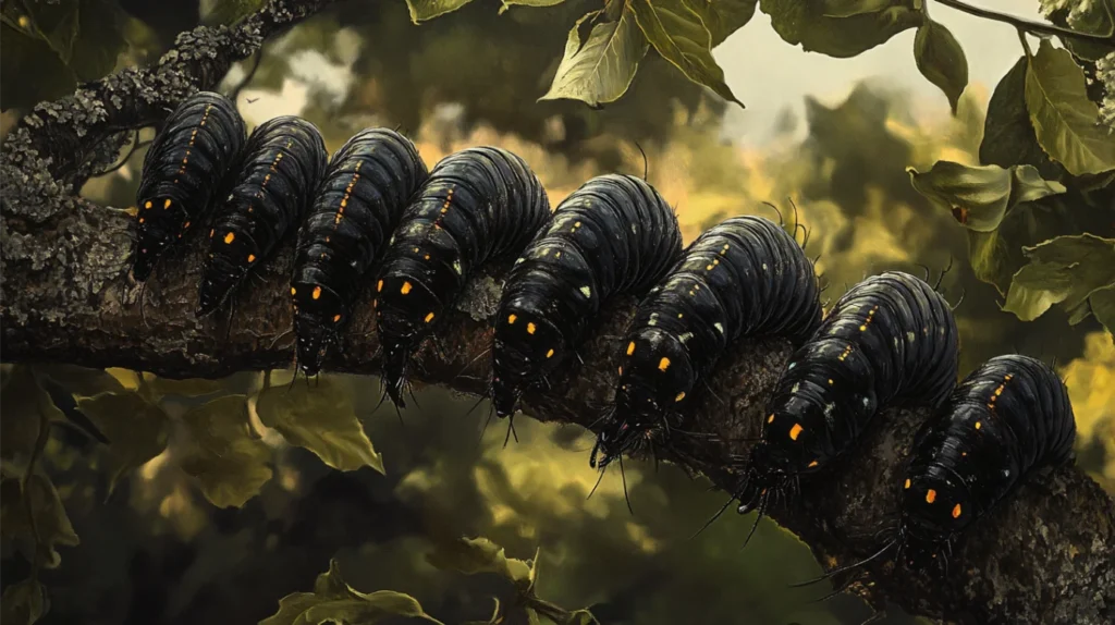 Symbolism of Black Caterpillars