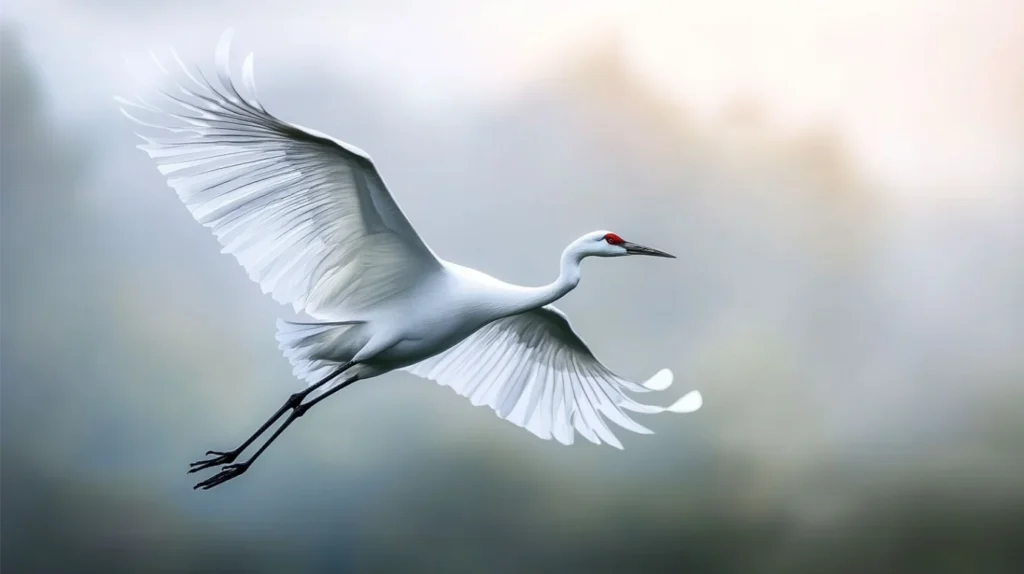 Crane Birds as Spiritual Guides