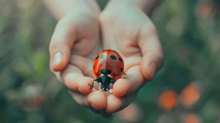 The Spiritual Meaning of a Ladybug Landing on You