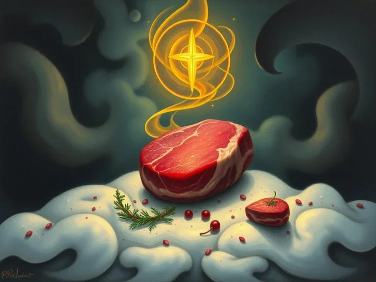 Spiritual Meaning of Raw Meat in a Dream