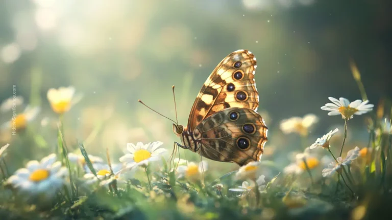 Unveiling the Spiritual Significance of the Speckled Wood Butterfly