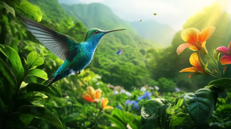 The Spiritual Meaning of a Hummingbird: Unveiling Nature’s Tiny Messengers