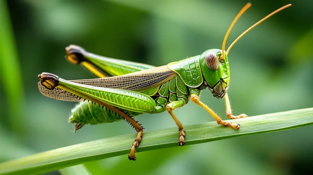 Green Grasshoppers in Different Cultures