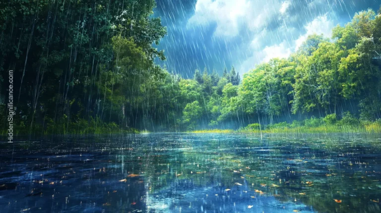 The Profound Spiritual Meaning of Rain Without Clouds: Unveiling Divine Messages