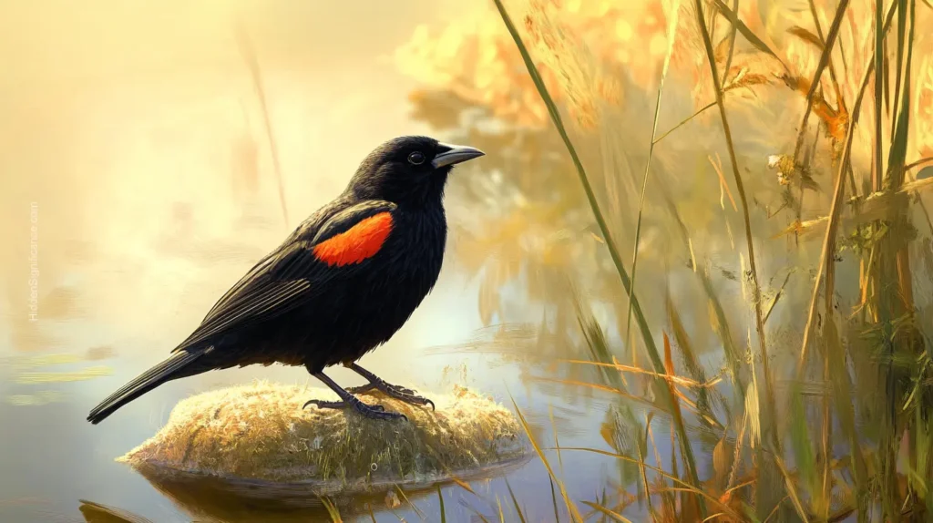 Spiritual Significance of the Red-Winged Blackbird