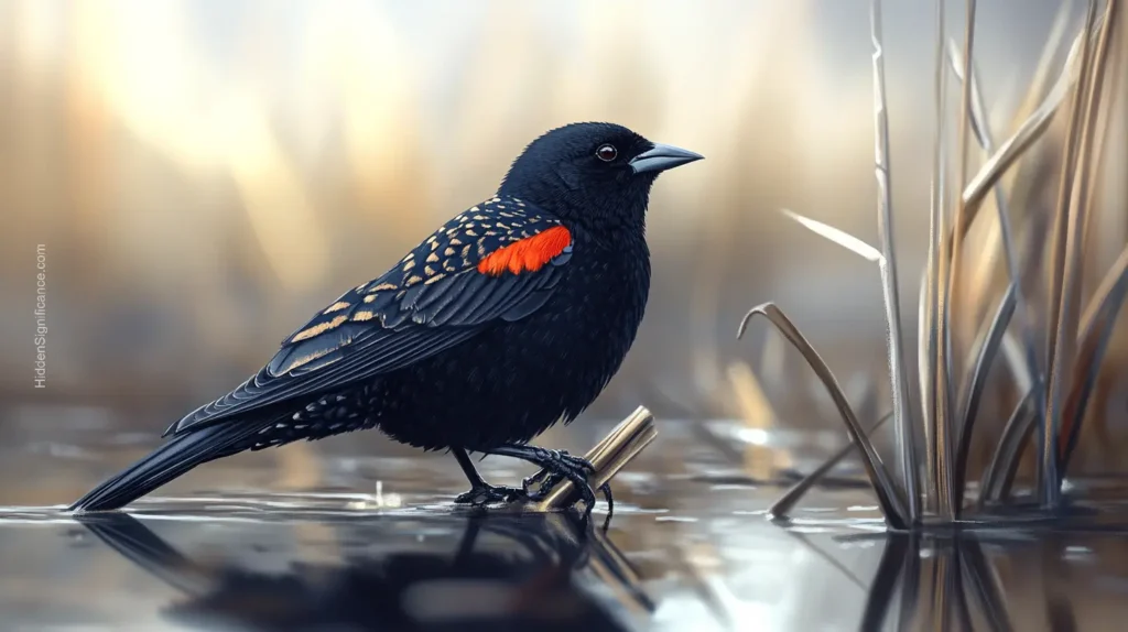 Spiritual Significance of the Red-Winged Blackbird