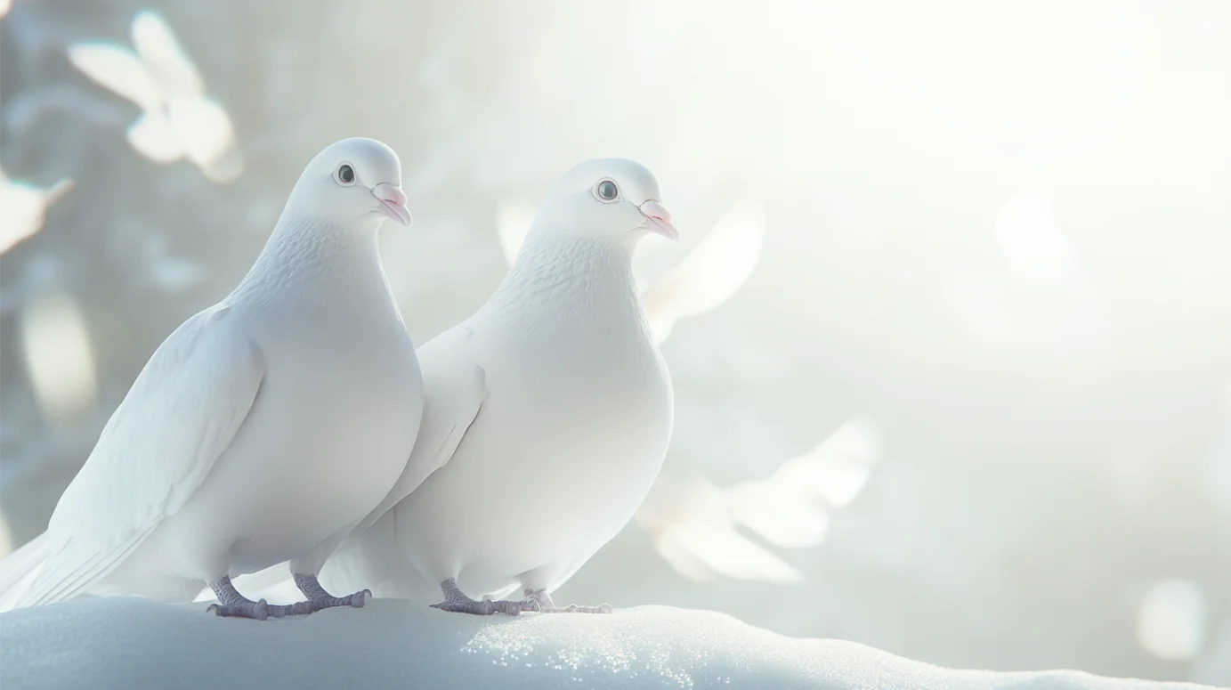 Spiritual Significance of White Pigeons