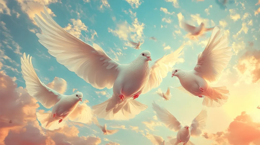 White Pigeons in Different Cultures and Traditions