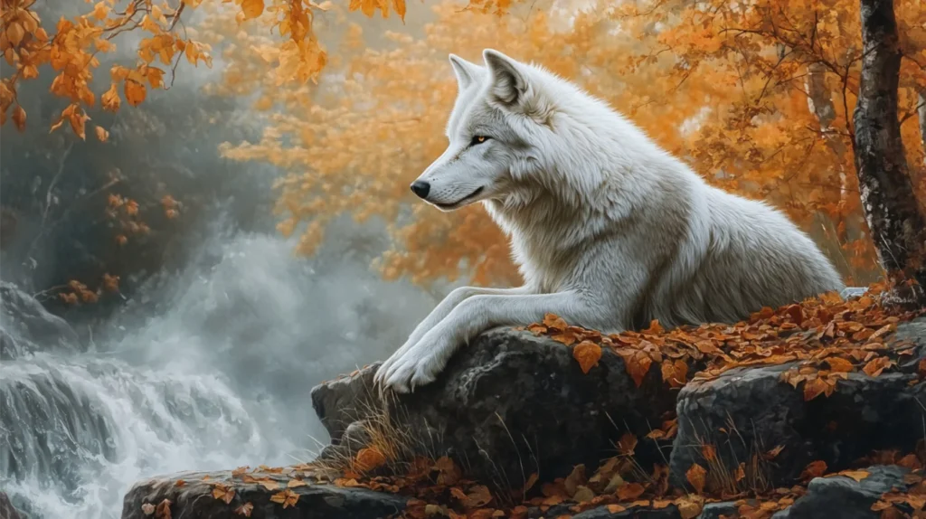 Symbolic Power of the White Wolf