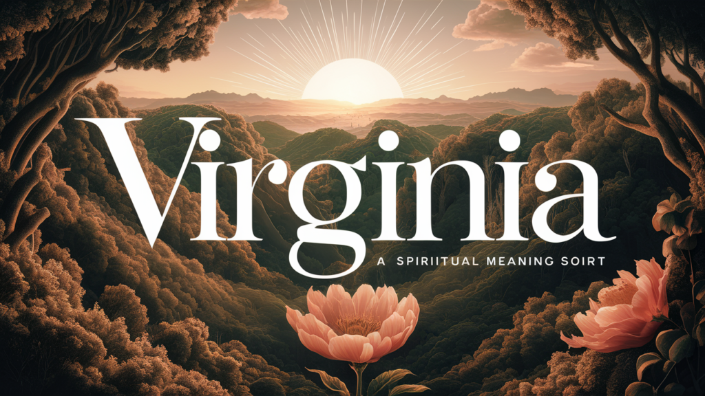 Spiritual Essence of Virginia: Purity and Potential