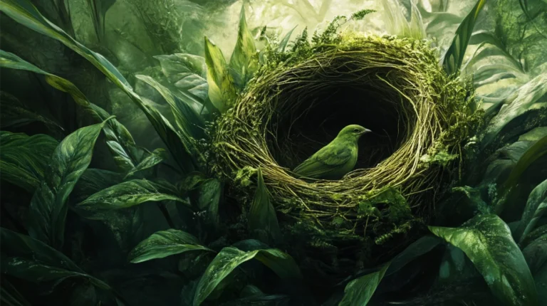 The Spiritual Meaning of Bird’s Nest Fern: Nature’s Celestial Wonder