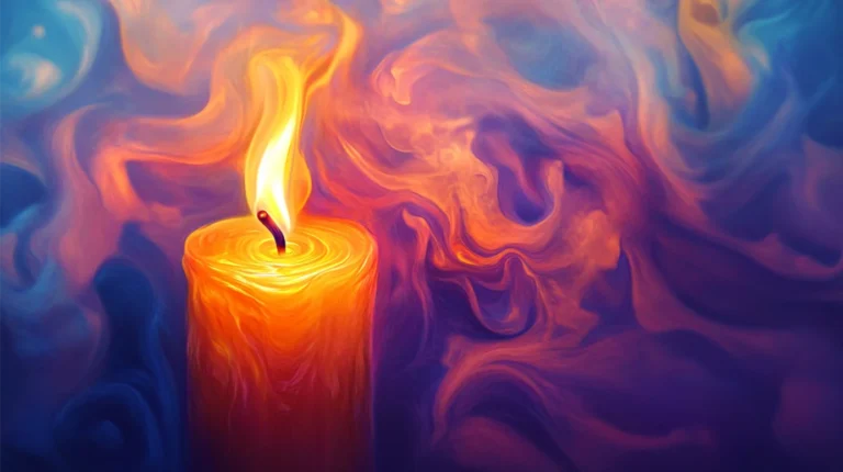 Dancing Candle Flame Spiritual Meaning