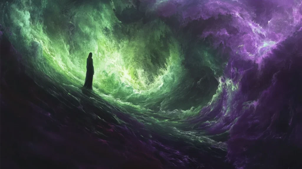 Green and Purple Spiritual Meaning