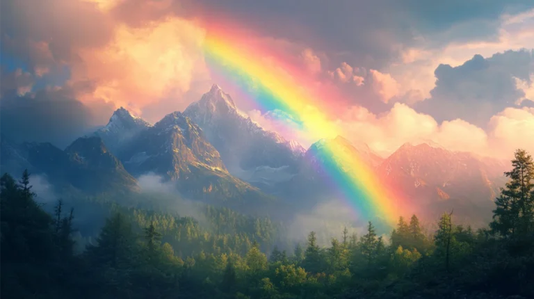 Rainbow Spiritual Meaning: Unveiling the Colorful Bridge Between Earth and Sky