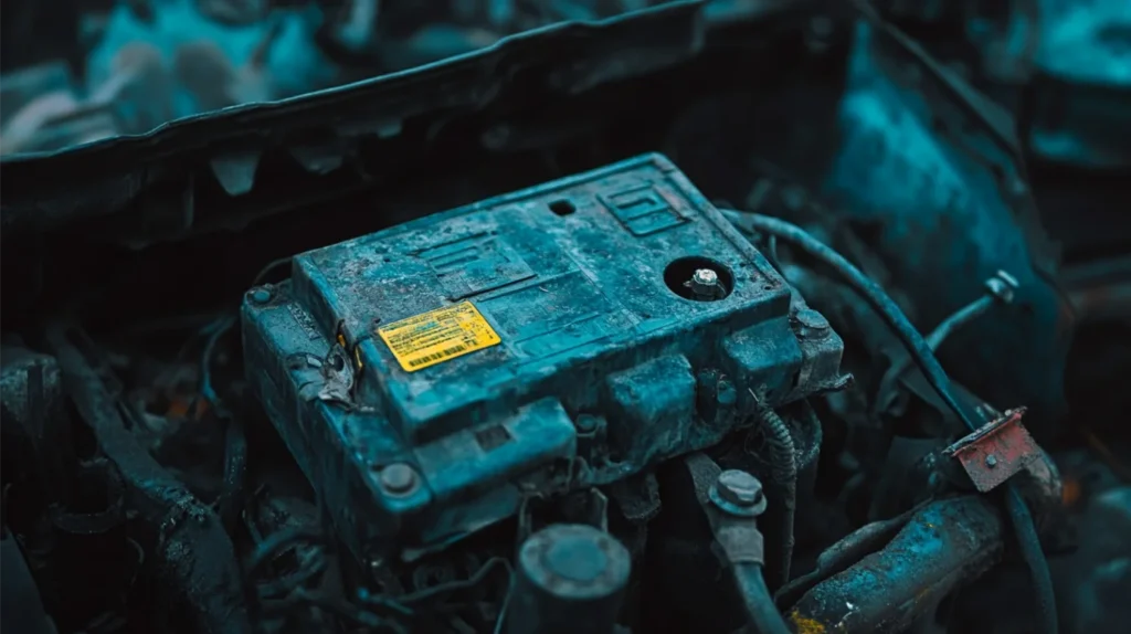 Symbolism of a Dead Car Battery