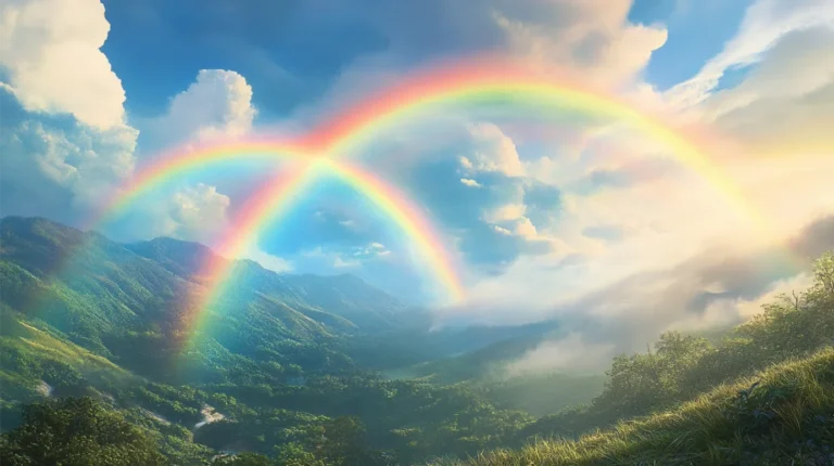 The Spiritual Meaning of Double Rainbows: A Celestial Sign of Hope and Transformation