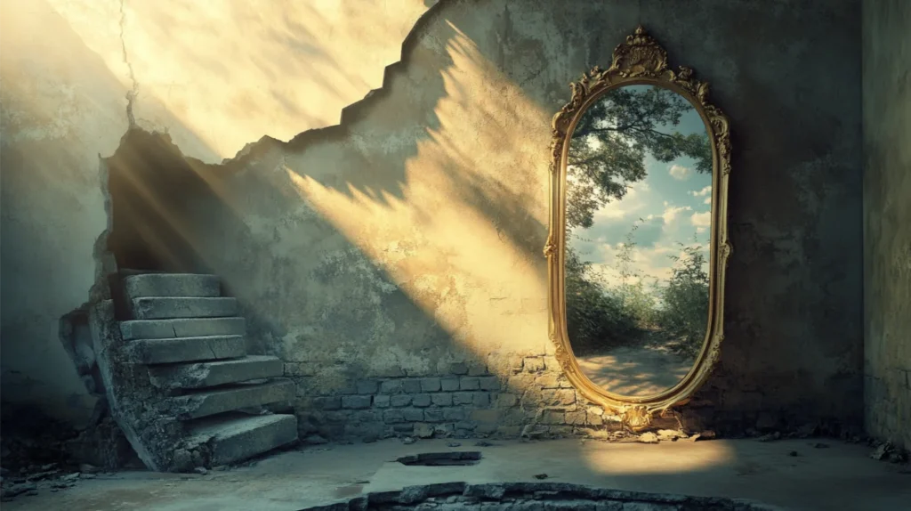 Spiritual Meaning of a Mirror Falling off the Wall