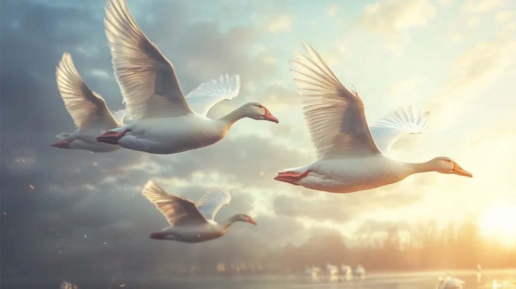 Spiritual Meaning of Seeing Geese