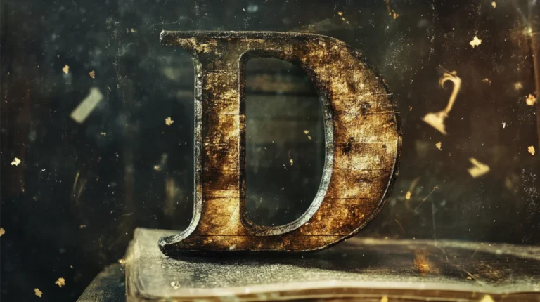 Spiritual Meaning of the Letter D: Unveiling Its Deeper Significance