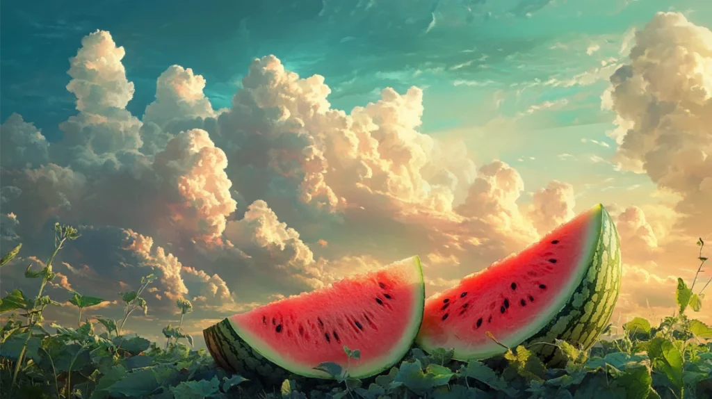 Watermelon Dream illustration