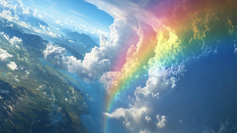 Upside Down Rainbow Spiritual Meaning