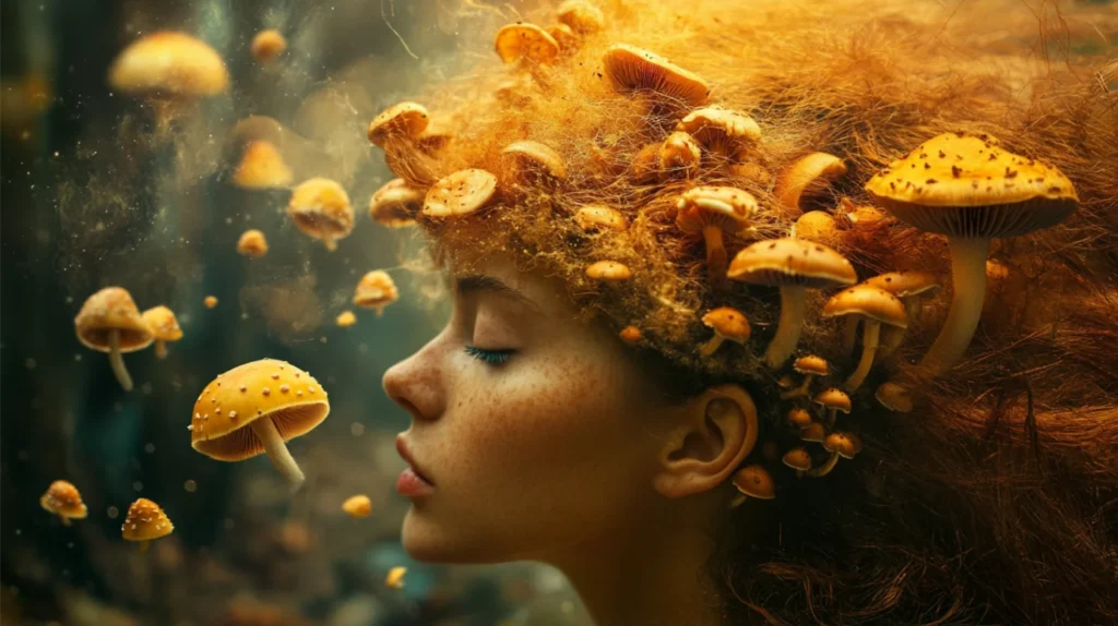 Mushrooms Growing In Hair Spiritual Meaning